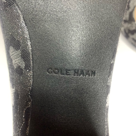 Cole Haan Alanna Metallic Leopard Pumps Size 7 - Picture 9 of 10